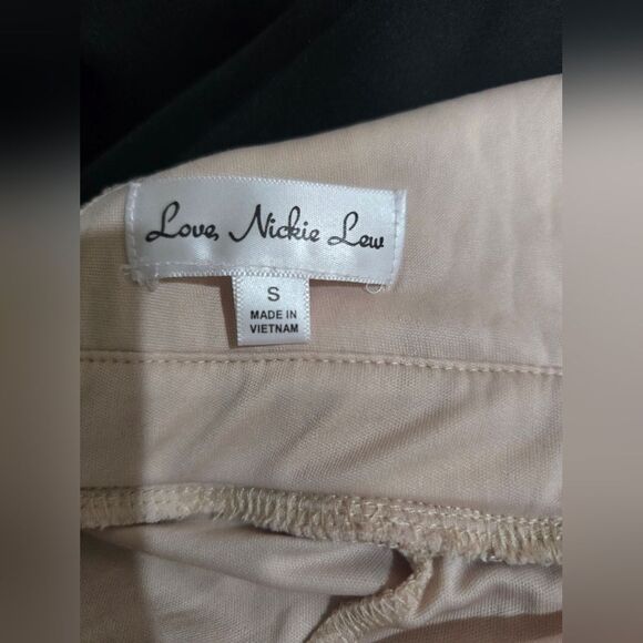 Love Nickie Lew Sequin Mock Neck Cocktail Dress NWOT size Small Rose Gold - Picture 3 of 3